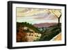 Mediterranean Landscape, C1823-1870-Prosper Merimee-Framed Giclee Print