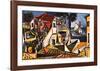 Mediterranean Landscape-Pablo Picasso-Framed Art Print