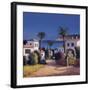 Mediterranean Morning Shadows II-David Short-Framed Giclee Print