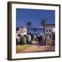 Mediterranean Morning Shadows II-David Short-Framed Giclee Print