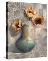 Mediterranean Poppies I-Louise Montillio-Stretched Canvas