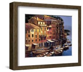 Mediterranean Port-Michael O'Toole-Framed Giclee Print