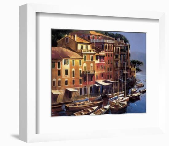 Mediterranean Port-Michael O'Toole-Framed Giclee Print