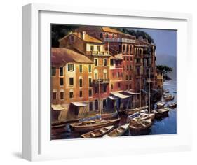 Mediterranean Port-Michael O'Toole-Framed Giclee Print