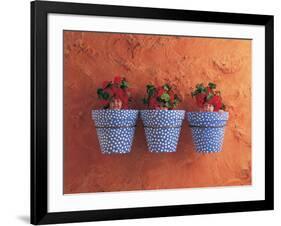 Mediterranean Pots-Anne Geddes-Framed Art Print