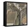 Mediterranean roofs-Gilbert Claes-Framed Stretched Canvas