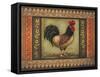 Mediterranean Rooster I-Kimberly Poloson-Framed Stretched Canvas