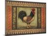 Mediterranean Rooster I-Kimberly Poloson-Mounted Art Print