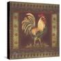 Mediterranean Rooster II-Kimberly Poloson-Stretched Canvas