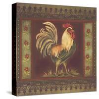 Mediterranean Rooster II-Kimberly Poloson-Stretched Canvas