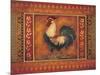 Mediterranean Rooster III-Kimberly Poloson-Mounted Art Print