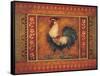 Mediterranean Rooster III-Kimberly Poloson-Framed Stretched Canvas