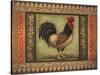 Mediterranean Rooster VI-Kimberly Poloson-Stretched Canvas