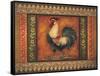 Mediterranean Rooster VII-Kimberly Poloson-Framed Stretched Canvas