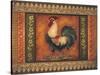 Mediterranean Rooster VII-Kimberly Poloson-Stretched Canvas