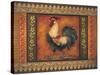 Mediterranean Rooster VII-Kimberly Poloson-Stretched Canvas