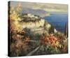 Mediterranean Seascape-Peter Bell-Stretched Canvas