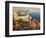 Mediterranean Seascape-Peter Bell-Framed Art Print