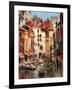 Mediterranean Seaside Holiday 1-Brent Heighton-Framed Art Print