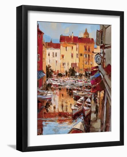 Mediterranean Seaside Holiday 2-Brent Heighton-Framed Art Print