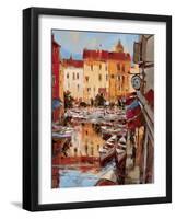 Mediterranean Seaside Holiday 2-Brent Heighton-Framed Art Print