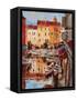 Mediterranean Seaside Holiday 2-Brent Heighton-Framed Stretched Canvas