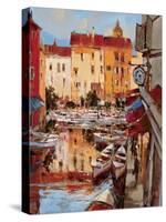 Mediterranean Seaside Holiday 2-Brent Heighton-Stretched Canvas
