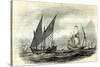 Mediterranean Ships, 17th Century, UK-null-Stretched Canvas