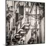 Mediterranean Street Scene-M^ Molcan-Mounted Art Print