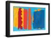 Mediterranean Sundance 1-Toy Jones-Framed Art Print