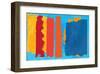 Mediterranean Sundance 1-Toy Jones-Framed Art Print