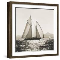 Mediterranean Sunset-Michael Kahn-Framed Giclee Print