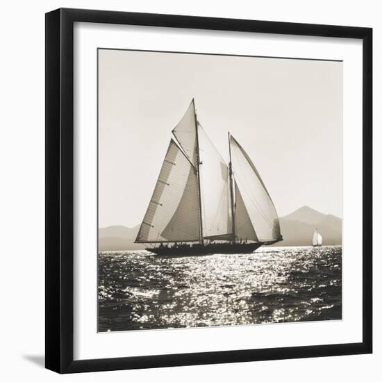 Mediterranean Sunset-Michael Kahn-Framed Giclee Print