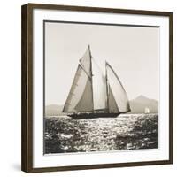 Mediterranean Sunset-Michael Kahn-Framed Giclee Print