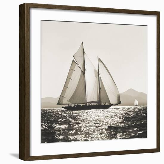 Mediterranean Sunset-Michael Kahn-Framed Giclee Print