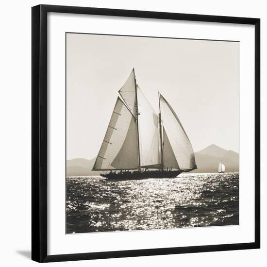 Mediterranean Sunset-Michael Kahn-Framed Giclee Print