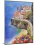 Mediterranean Town II-Li Bo-Mounted Giclee Print