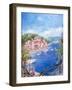 Mediterranean Town III-Li Bo-Framed Giclee Print