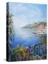 Mediterranean Town IV-Li Bo-Stretched Canvas