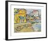 Mediterranean Town-George Leslie Hunter-Framed Premium Giclee Print