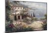 Mediterranean Villa-Peter Bell-Mounted Art Print