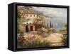 Mediterranean Villa-Peter Bell-Framed Stretched Canvas