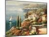 Mediterranean Vista-Peter Bell-Mounted Art Print