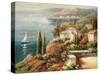 Mediterranean Vista-Peter Bell-Stretched Canvas