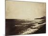 Mediterranean with Mount Agde, 1857-Gustave Le Gray-Mounted Photographic Print