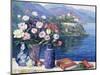 Mediterranian Scene-John Zaccheo-Mounted Giclee Print