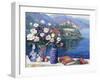 Mediterranian Scene-John Zaccheo-Framed Giclee Print