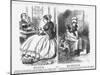 Medium and Re-Medium, 1864-John Tenniel-Mounted Giclee Print