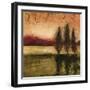 Medium Loch at Sunset II-Ethan Harper-Framed Art Print