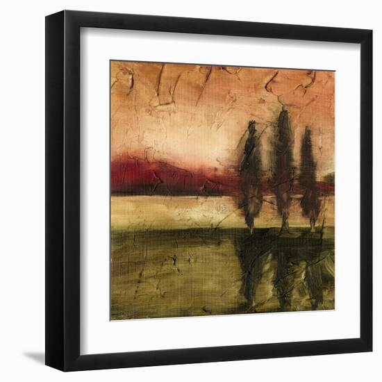 Medium Loch at Sunset II-Ethan Harper-Framed Art Print
